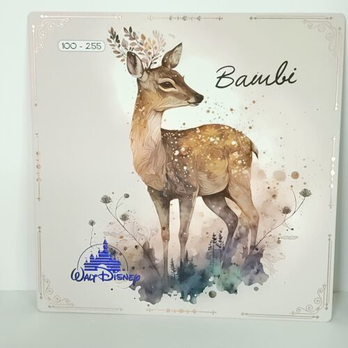Primary image for Realistic Bambi Disney 100th Anniversary Limited Art Card Print Big One 100/255