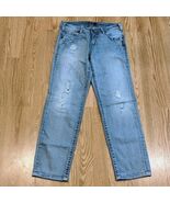 Silver Jeans Distressed Size 29/28 Straight Leg Denim - $29.69