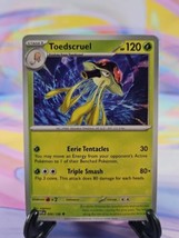 Pokemon TCG Scarlet &amp; Violet Card | Toedscruel 026/198 Uncommon - £0.76 GBP