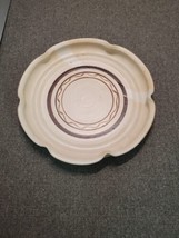 Studio Art Pottery Native Inspired Design Trinket Dish Bowl 8&quot; Signed - £11.36 GBP