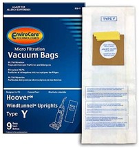 Hoover Vacuum Bags Microfiltration Type Y 9 Pack by Envirocare - £7.98 GBP