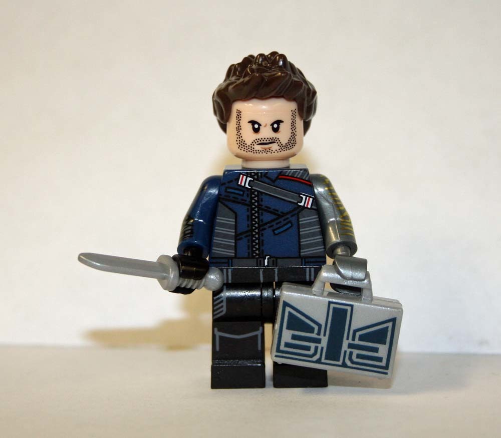 Bucky Winter Soldier Marvel Custom Minifigures - $8.24