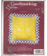 Needle Magic Candlewicking Kit #378 Butterfly NEW Yellow - £9.74 GBP