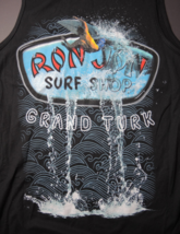 RON JON SURF SHOP TANKTOP Small NEW Grand Turk Great Graphics FREE SHIPPING - $20.74