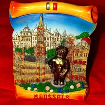 Vintage Brussels 3D picture~4x3 you can set it on a desk or hang - £13.93 GBP