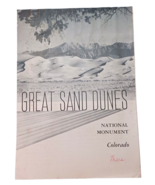 1950 Great Sand Dunes National Monument US Park Service Brochure Map Ari... - £21.23 GBP