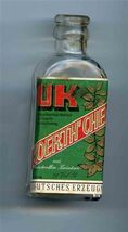 UK Koerth Chen Glass Mini Bottle Deutsches Erzeugnis - $17.82