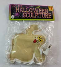 Vintage Halloween Light Up Ghost Sculpture Decoration 10 Lite Dated 2001 Sealed - £19.77 GBP