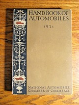 1921 Handbook of Automobiles Hand Book Cadillac Packard Auburn Buick Soft cover - £68.04 GBP