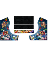 Mixed Retro Blue Bartop Artwork arcade Artwork/arcade graphics vinyl Bar... - £40.50 GBP+