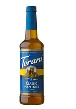 2 Packs Torani Sugar-Free Classic Hazelnut Syrup (750 mL/Pack) - £35.96 GBP