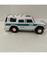 40th Anniversary Hess Toy Truck  2004 White Green Sports Utility - $12.17