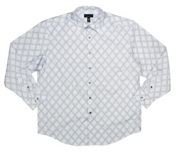 Alfani Mens Geo Static-Print Shirt - £14.18 GBP