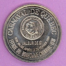 1984 Quebec City Quebec Municipal Trade Dollar or Token 1976 Effigy Montcalm - £4.67 GBP
