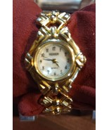 Women's Round Gold Tone Homer Watch - $21.00