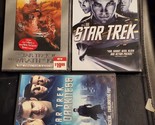 LOT OF 3: Star Trek II: The Wrath of Khan (DVD)+STAR TREK + STAR TREK IN... - $11.87