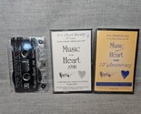 Lot of 2 Zion Choral Society Cassettes: Music for the Heart 1996, 1999 - $18.99