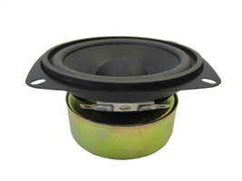 New 4&quot; Woofer Speaker.4 Ohm.Shielded Replacement.Pin Cushion Frame.Drive... - $51.99