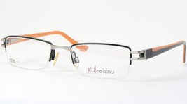 Redline optics RH 112 9 Green /Silver-Grey UNIQUE RARE EYEGLASSES 48-18-... - $77.00