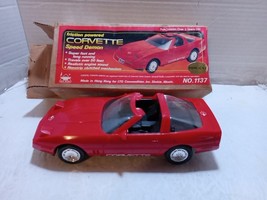 New bright Vintage 1980 Friction powered Corvette speed demon Brand new ... - £30.00 GBP