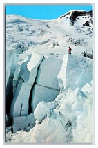 Climber on Glacier Mount Rainier National Park WA UNP Chrome Postcard S12 - £3.97 GBP