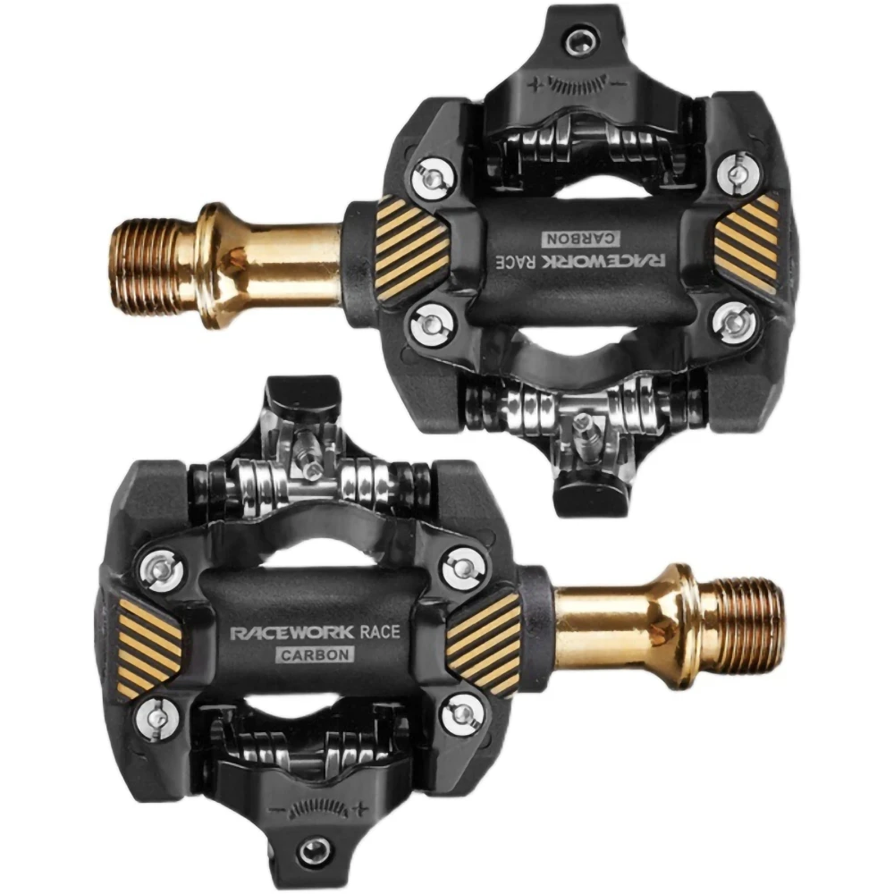 RACEWORK Racing Mountain Cycling Pedals Ultralight Anti-slip Self-Loc SPD ing Pe - $133.48