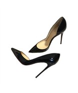 Classic Black High Heels Woman Shoe Side Empty-8cm 11.5 - £46.61 GBP