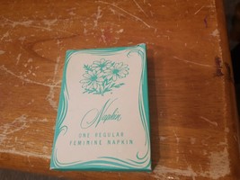 NEW Deadstock Vintage 1970&#39;s 60&#39;s Vending Machine Feminine Napkin Maxi Pad w Box - £15.14 GBP