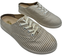 spenco women&#39;s santa rosa mule tan stripe size 8D - $20.60
