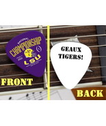 LSU Tigers 2020 Football Championship Set of 3 premium Promo Guitar Pick... - £7.57 GBP