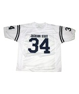 Walter Payton #34 Jackson State New Men Football Jersey White Any Size - $54.66 CAD+