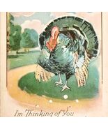 1920s Greeting Card Postcard Happy Thanksgiving Turkey Holiday Ephemera ... - $367.78 MXN