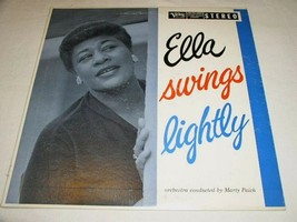 Ella Fitzgerald Swings Lightly Record Album Vinyl Lp Verve Label Stereo - £27.81 GBP