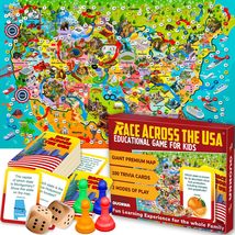 QUOKKA Learning Board Game for Kids Ages 8-12 - Game 5-7 - | 130 Questions Cards - £11.82 GBP