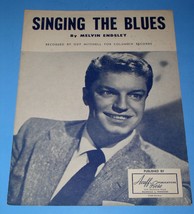 Guy Mitchell Sheet Music Singing The Blues Vintage 1954 Acuff-Rose Publications - £14.96 GBP