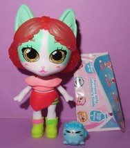 Kitten Catfe Cafe Doll Series 5 Purrlivia Fluffson Jakks Pacific Meowble Cat Toy - $14.99