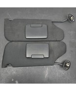 07-14 Chrysler 200 Sebring Dodge Avenger Black Sun Visor Pair OEM - $58.04
