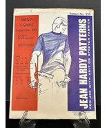 Vintage Jean Hardy Patterns #310 Men&#39;s Tee Shirt Uncut 1972 - €6,78 EUR