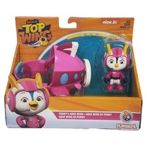 Nick Jr Top Wing Action Figure Vehicle Penny Penguin Sub Pink Aqua Wing Toy  - £9.63 GBP