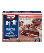 3 Boxes of Dr. Oetker, Shirriff Chocolate Cream Pudding &amp; Pie Filling180... - £21.31 GBP