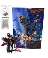 Spider-Man Action Figure Miles Morales Into The Spider Verse - $31.17