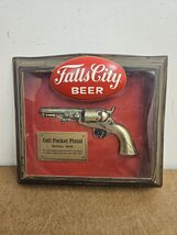 Rare Falls City Beer 11”x13” Approx. Colt 1849 Pocket Pistol Bar Sign Lo... - $135.30 CAD
