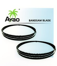 Ayao Band Saw Blades 56-7/8 Inch X 1/8-Inch X 12Tpi, 2-Pack - £23.77 GBP