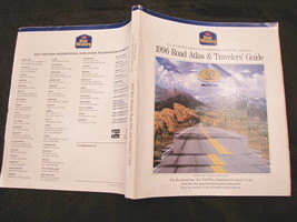 1996 Best Western Road Atlas &amp; Travelers Guide Catalog 50th Anniversary-... - $29.72