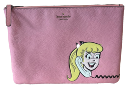Kate Spade x Archie Betty &amp; Veronica Leather Zip Top Case Pouch Clutch P... - $59.00
