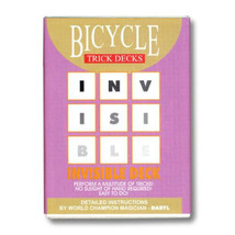 Invisible Deck Bicycle (Red) - Trick - $9.89