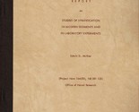 Report: Studies of Stratification in Modern Sediments and Laboratory Exp... - $19.89