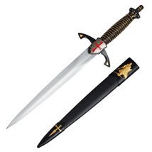 Munetoshi 15.5 Revenant Knight Templar Crusader Dagger Steel Medieval Renaissan - £21.44 GBP