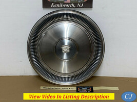 OEM 70 Cadillac Deville 15&quot; HUB CAP WHEEL COVER WITH EMBLEM #001- (1 Hub... - $74.24