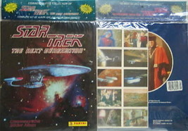 Star Trek Next Generation Panini Sticker Set and Album 1993 NEW UNUSED S... - $33.78